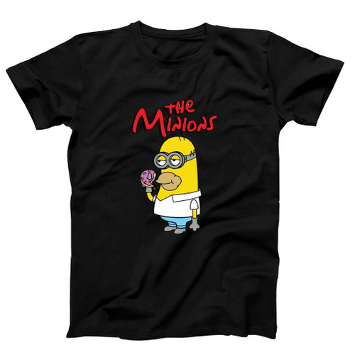 The Minions Parody Of The Simpsons And Minions Funny Man's T-Shirt Tee