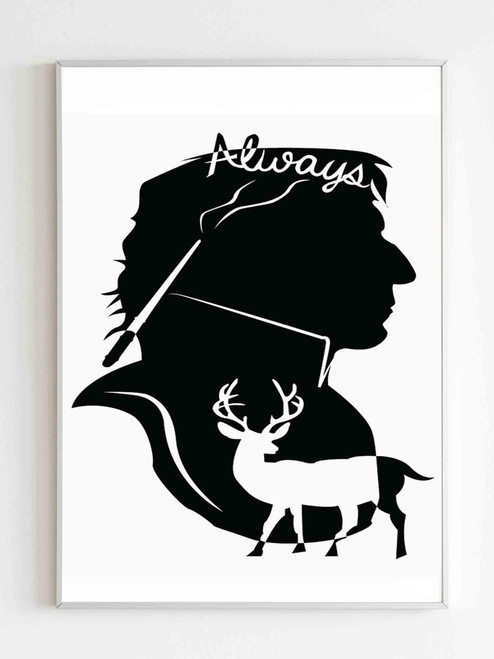 Alan Rickman Always Poster