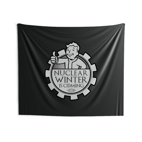 Nuclear Winter Is Coming Wall Tapestries