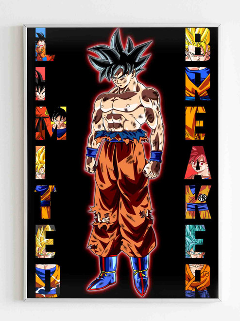All Transform Son Goku Limited Breaker Poster