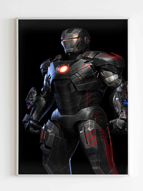 The Black Iron Man Poster