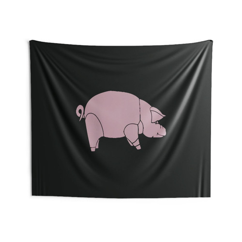 Pink Floyd Vintage Retro Rock Pink Pig Wall Tapestries Pink Floyd Vintage Retro Rock Pink Pig Wall Tapestries
