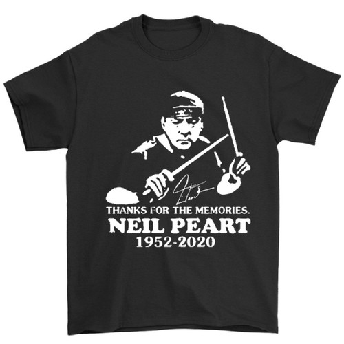 Neil Peart Rip Man's T-Shirt Tee