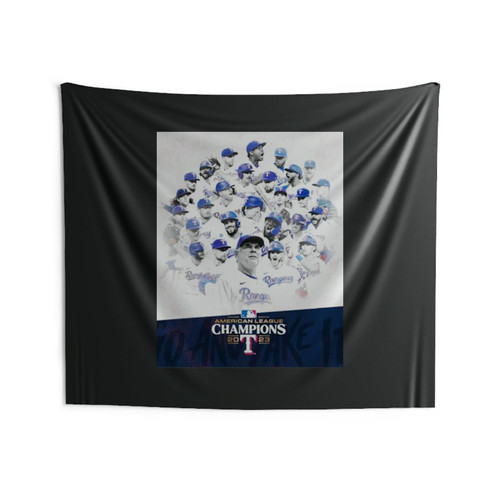 Texas Rangers Took The American League American League Champions 2023 Wall Tapestries
