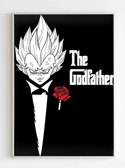Majin Vegeta The God Father Of Saiyan Poster