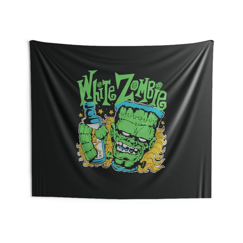 White Zombie Frank N Booze Wall Tapestries