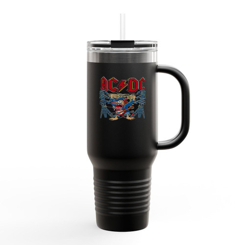 Acdc Graphic Acdc Highway To Hell Insulated Travel Mug Acdc Graphic Acdc Highway To Hell Insulated Travel Mug