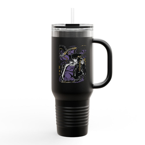 Anime Jj Bizarre Adventure Jotoro Kujo Star Platinum Jojo Bizarre Adventure Insulated Travel Mug Anime Jj Bizarre Adventure Jotoro Kujo Star Platinum Jojo Bizarre Adventure Insulated Travel Mug