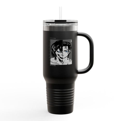 Aot Eren Is Titan Insulated Travel Mug Aot Eren Is Titan Insulated Travel Mug