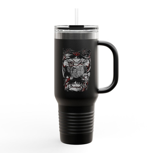 Aot Survey Corp Attack On Titan Insulated Travel Mug Aot Survey Corp Attack On Titan Insulated Travel Mug