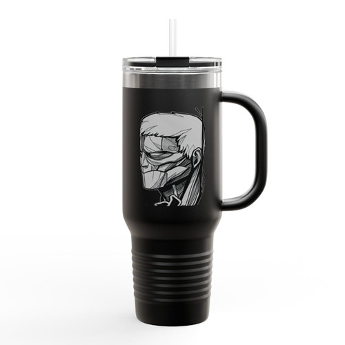 Armored Titan Attack On Titan Insulated Travel Mug Armored Titan Attack On Titan Insulated Travel Mug
