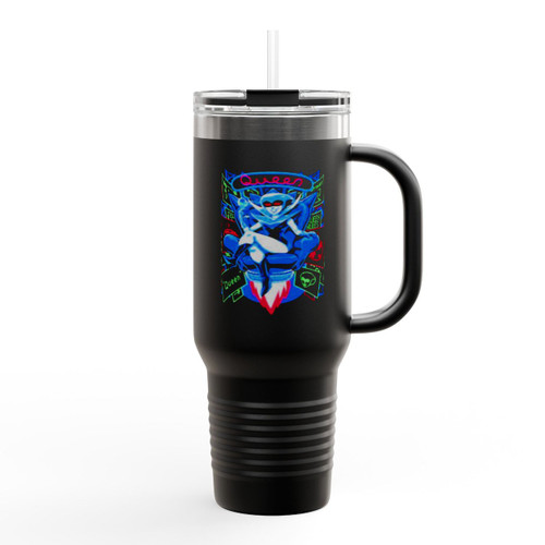 Attack Of The Killer Queen Insulated Travel Mug Attack Of The Killer Queen Insulated Travel Mug