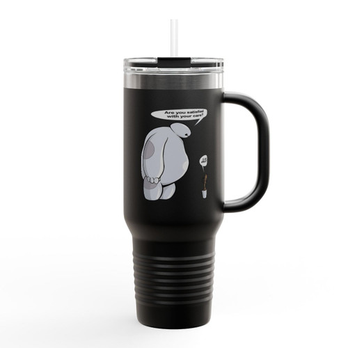 Baymax Groot Are You Satisfied Insulated Travel Mug Baymax Groot Are You Satisfied Insulated Travel Mug