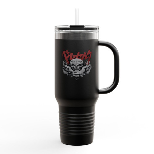 Berserk Skull Knight Insulated Travel Mug