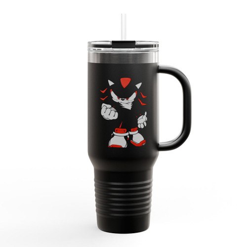 Sonic The Hedgehog Shadow Insulated Travel Mug Sonic The Hedgehog Shadow Insulated Travel Mug
