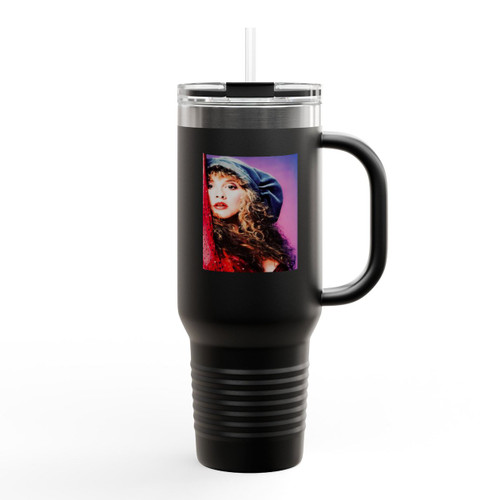 Stevie Nicks Fleetwood Mac Retro Insulated Travel Mug Stevie Nicks Fleetwood Mac Retro Insulated Travel Mug