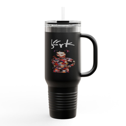Bjork Flowers Insulated Travel Mug Bjork Flowers Insulated Travel Mug