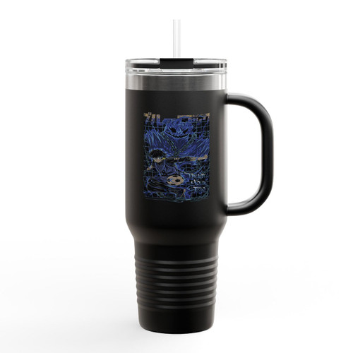 Blue Lock Graphic Insulated Travel Mug Blue Lock Graphic Insulated Travel Mug