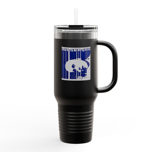Blue Sunshine Logo Insulated Travel Mug Blue Sunshine Logo Insulated Travel Mug