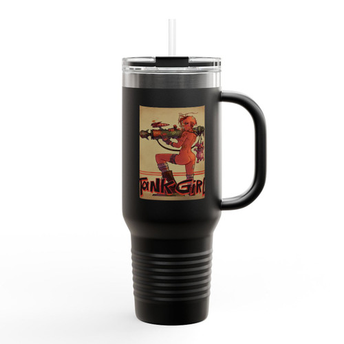 Tank Girl Bazooka Sexy Punk Insulated Travel Mug Tank Girl Bazooka Sexy Punk Insulated Travel Mug