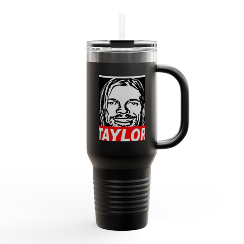 Taylor Hawkins Foo Fighters Insulated Travel Mug Taylor Hawkins Foo Fighters Insulated Travel Mug