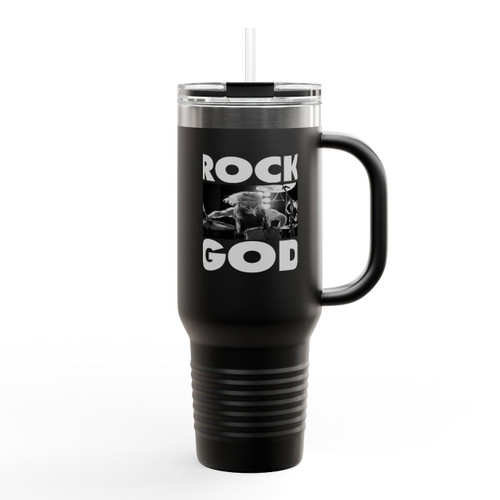 Taylor Hawkins Rock God Insulated Travel Mug Taylor Hawkins Rock God Insulated Travel Mug