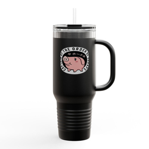 Captain Of The Order Of Scraps Insulated Travel Mug Captain Of The Order Of Scraps Insulated Travel Mug