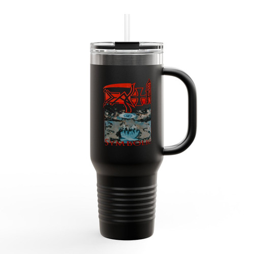 Death Symbolic Insulated Travel Mug Death Symbolic Insulated Travel Mug