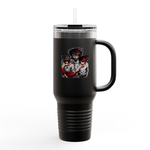 Death Team Anime Death Note Insulated Travel Mug Death Team Anime Death Note Insulated Travel Mug