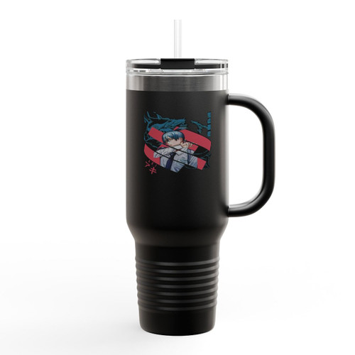 Chainsaw Man Aki Insulated Travel Mug Chainsaw Man Aki Insulated Travel Mug