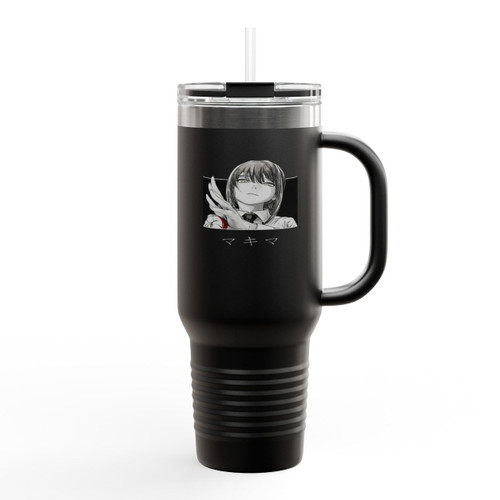Chainsaw Man Makima Anime Manga Chainsaw Insulated Travel Mug Chainsaw Man Makima Anime Manga Chainsaw Insulated Travel Mug