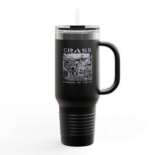 Crass The Feeding Of The 5000 Insulated Travel Mug