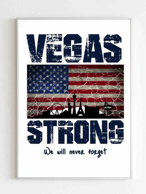 Vegas Strong Poster Poster