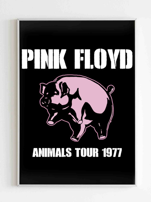 Pink Floyd Animals Tour 1977 Poster Pink Floyd Animals Tour 1977 Poster