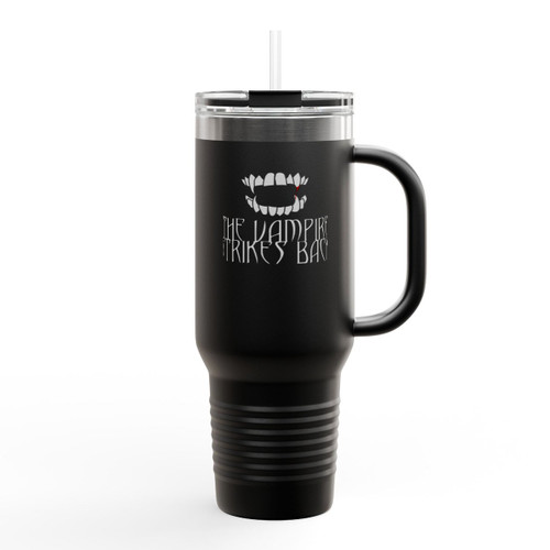 The Vampire Strikes Back Insulated Travel Mug The Vampire Strikes Back Insulated Travel Mug
