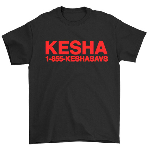 Kesha 1 855 Keshasavs Man's T-Shirt Tee