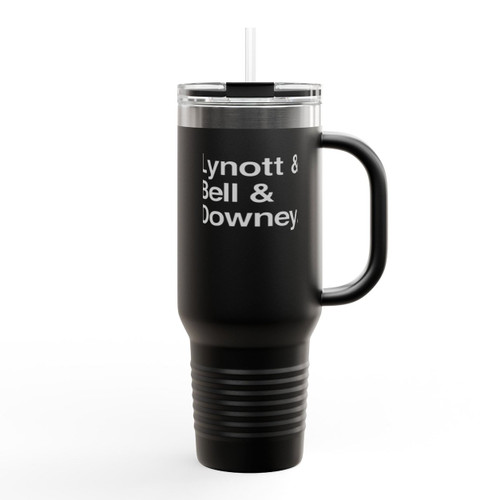 Thin Lizzy Names Lynott Bell Downey Insulated Travel Mug