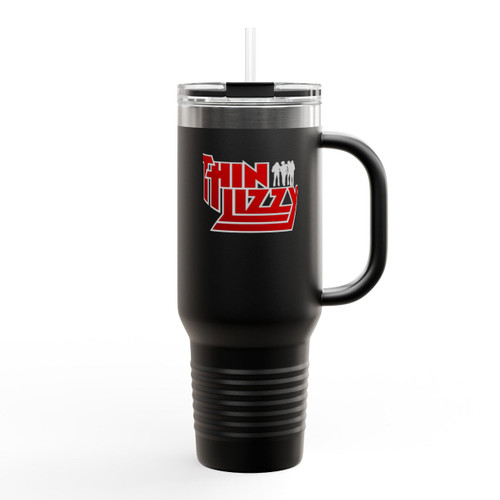 Thin Lizzy Rock Insulated Travel Mug
