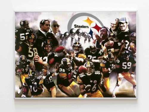Pittsburgh Steelers Nfl Super Bowl Poster