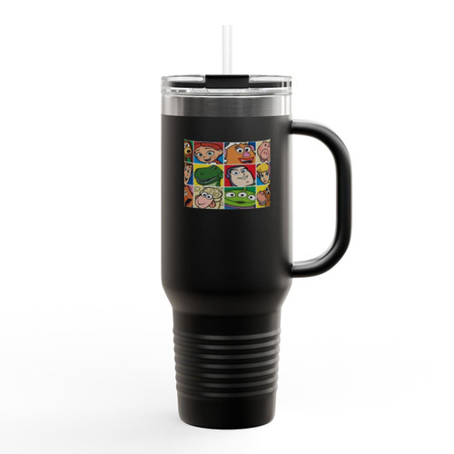 Toy Story 4 Main Characters Cartoon Insulated Travel Mug Toy Story 4 Main Characters Cartoon Insulated Travel Mug