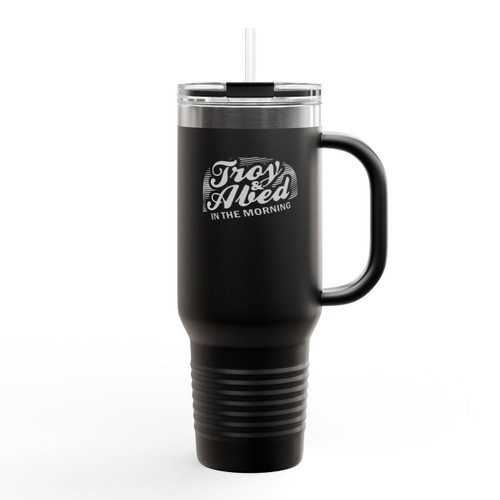 Troy And Abed In The Morning Insulated Travel Mug Troy And Abed In The Morning Insulated Travel Mug