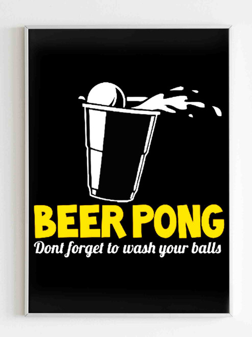 Beer Pong Poster