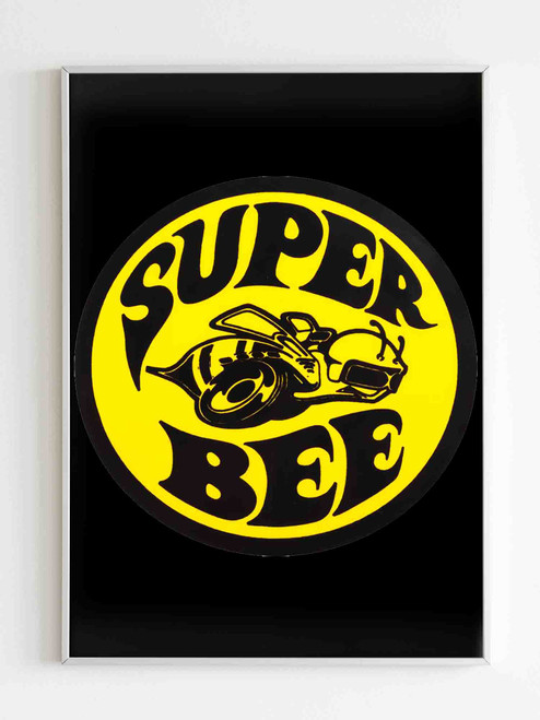 Super Bee American Muscle Car Poster Super Bee American Muscle Car Poster