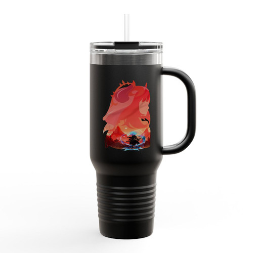 Nilou Genshin Impact Silhouette Insulated Travel Mug
