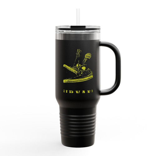Nirvana Kurt Cobain Music Rock Insulated Travel Mug