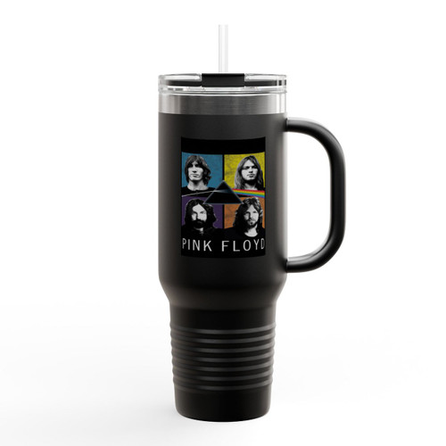 Pink Floyd Band Warhol Insulated Travel Mug Pink Floyd Band Warhol Insulated Travel Mug