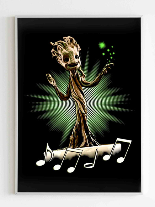 A Bit Of Light Music Of Groot Wallpaper Poster