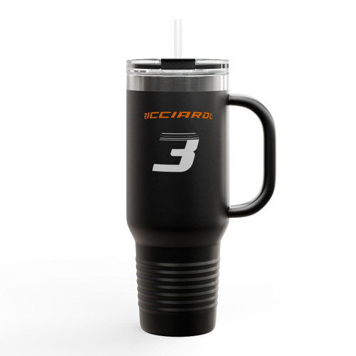 Ricciardo 3 Formula One Racing Insulated Travel Mug Ricciardo 3 Formula One Racing Insulated Travel Mug