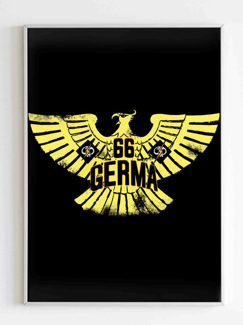 Anime One Piece Germa 66 Vinsmoke Logo Bird Wallpaper Poster