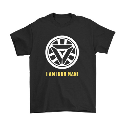 Reactor Iron Man I Am Iron Man Man's T-Shirt Tee